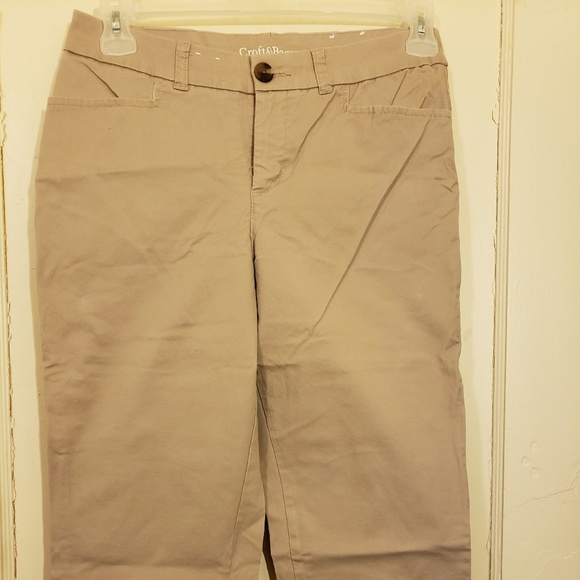 Khaki Capris - Picture 2 of 3